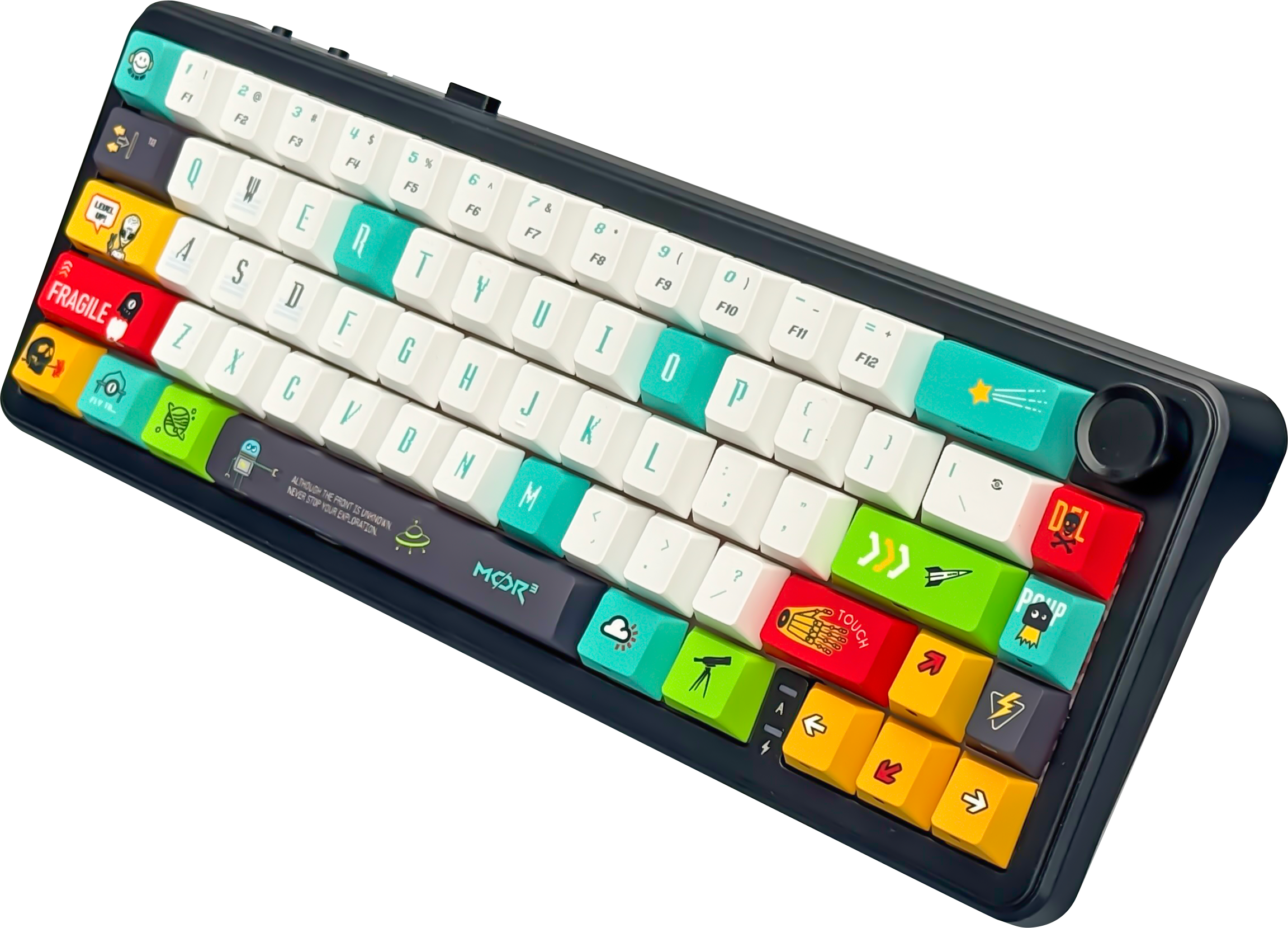 ANEEX K30 Gasket Mount Tri-Mode Keyboard with Media Knob